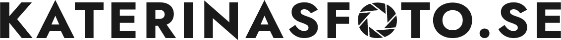 katerinasfoto typography logo matte black